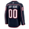 Columbus Blue Jackets Hockeydrakt Custom Fanatics Premium 2024-25 Navy Hjemme - Herre